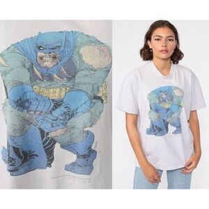 1986 Batman Frank Miller DC Comics Superhero Retro T-Shirt